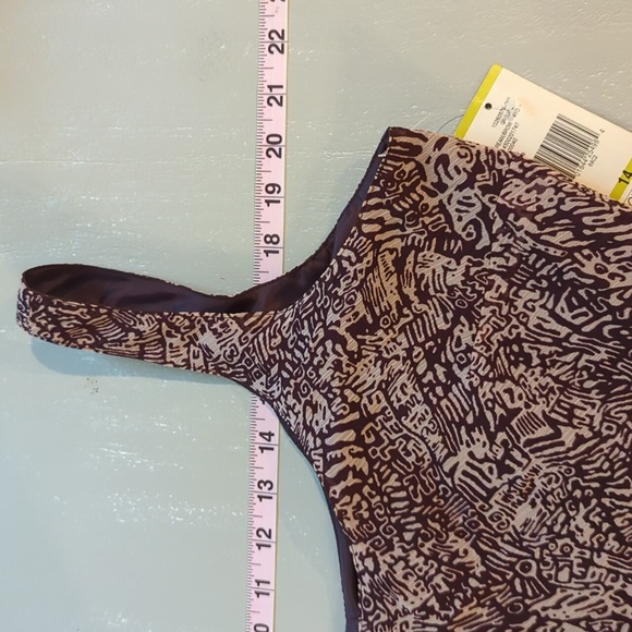 NWT Jones NY Maxi Dress Brown size 14‎ - Picture 7 of 8